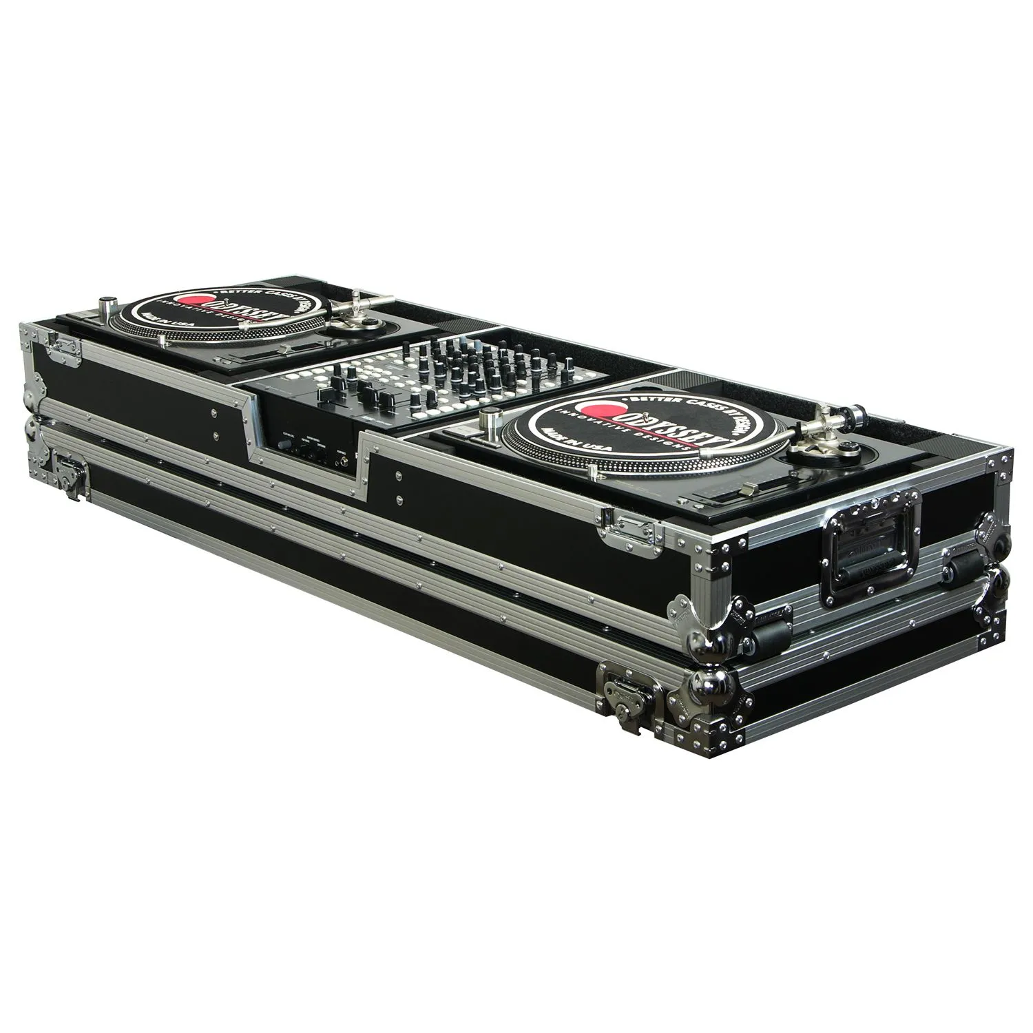 odyssey-flight-zone-fzdj12w-flight-case-dj-2-platines-roulettes image 1