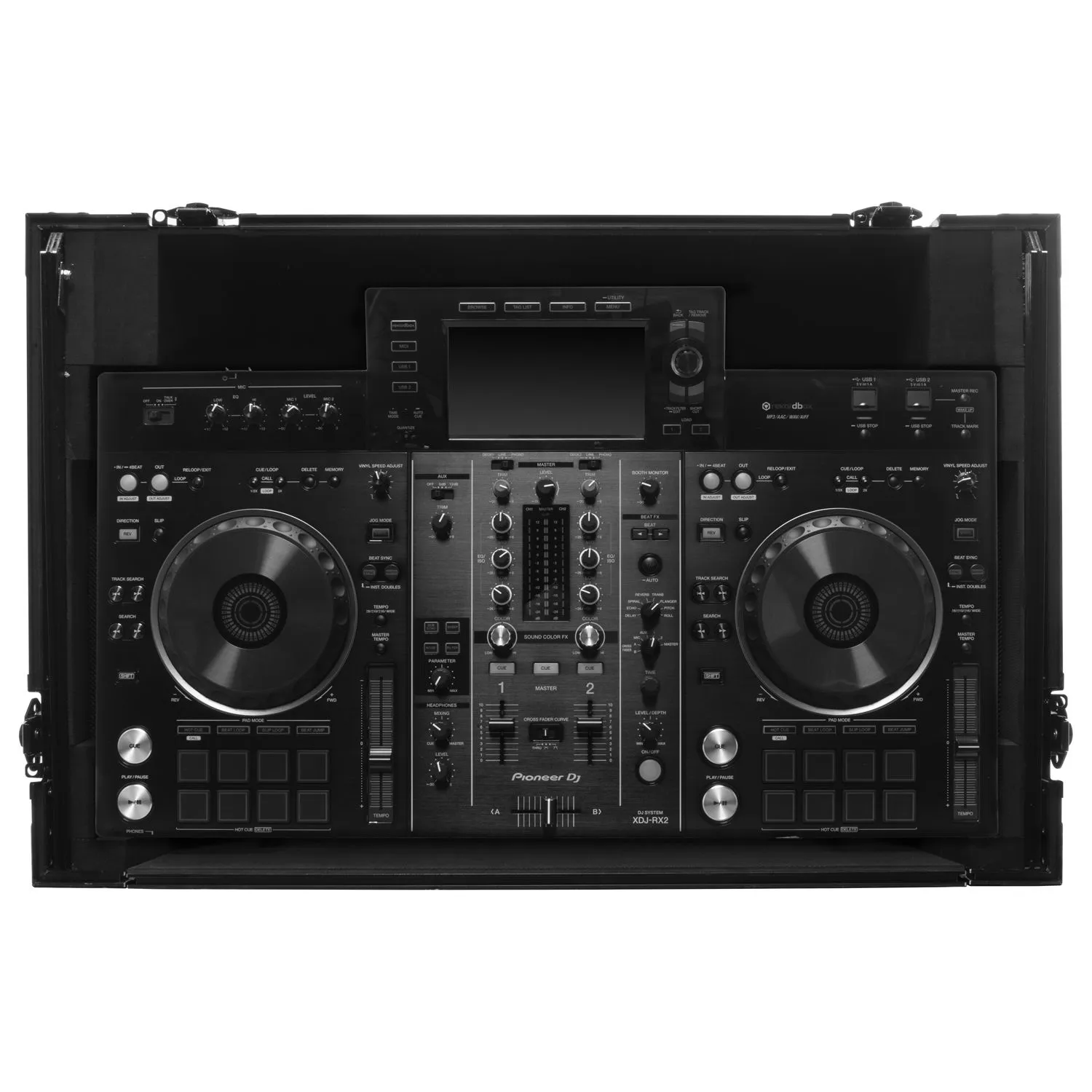 odyssey-industrial-board-flight-case-pioneer-xdj-rx3-xdj-rx2-glide-2u image 2