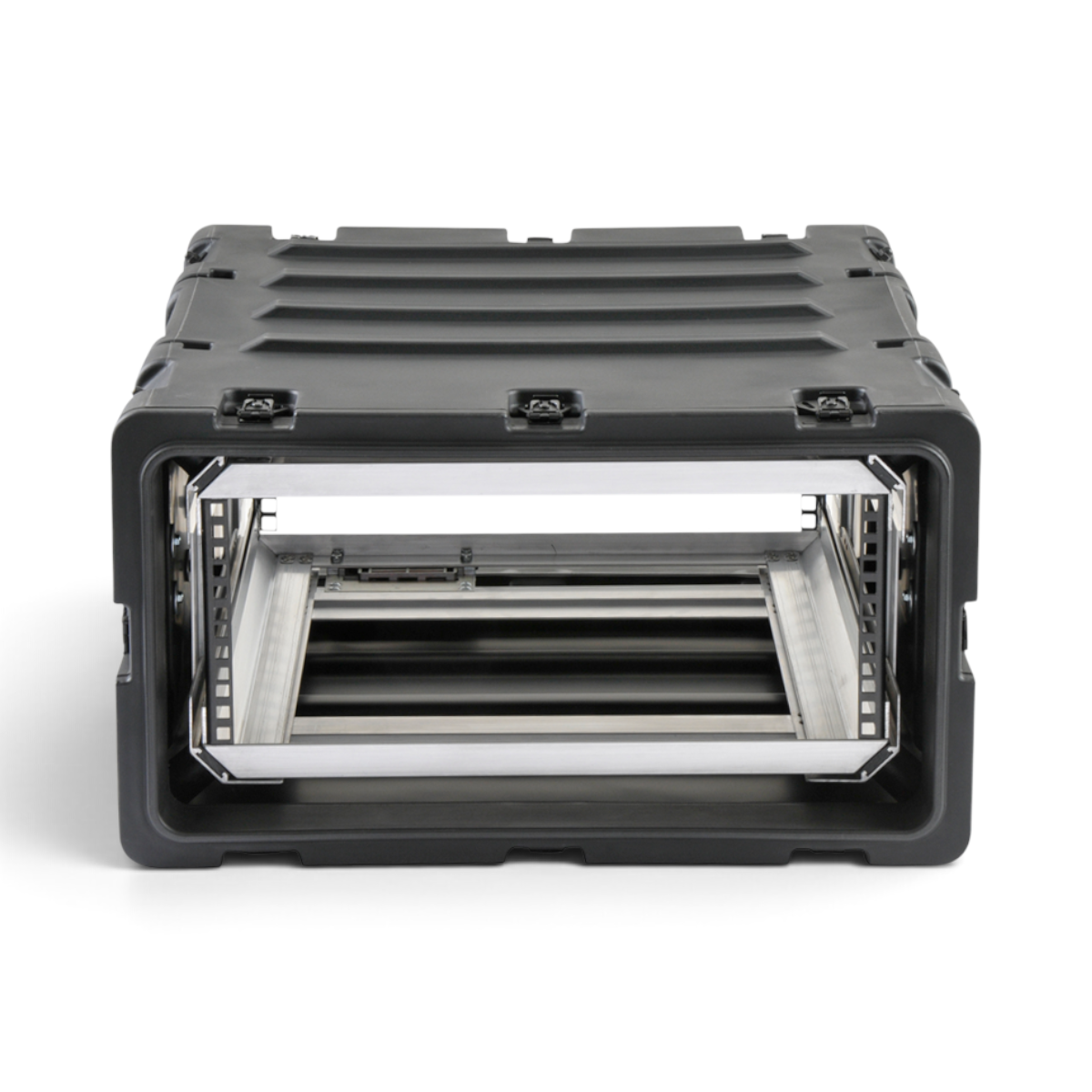 skb-rr-series-rack-amorti-4u-24-noir-tanche-roulettes image 1