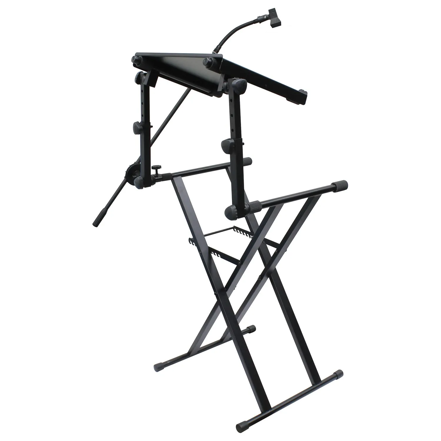 odyssey-l-evation-stand-x-double-perche-micro-tablette-noir image 3
