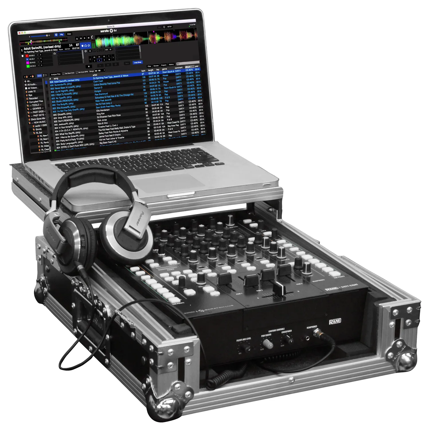 odyssey-flight-zone-flight-case-rane-64-12-pouces-glide image 2