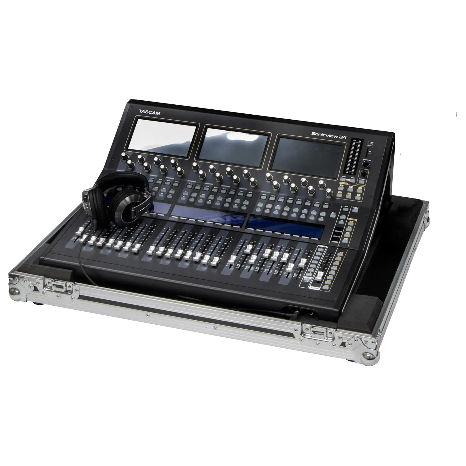 odyssey-flight-zone-flight-case-console-tascam-sonicview-24 image 1