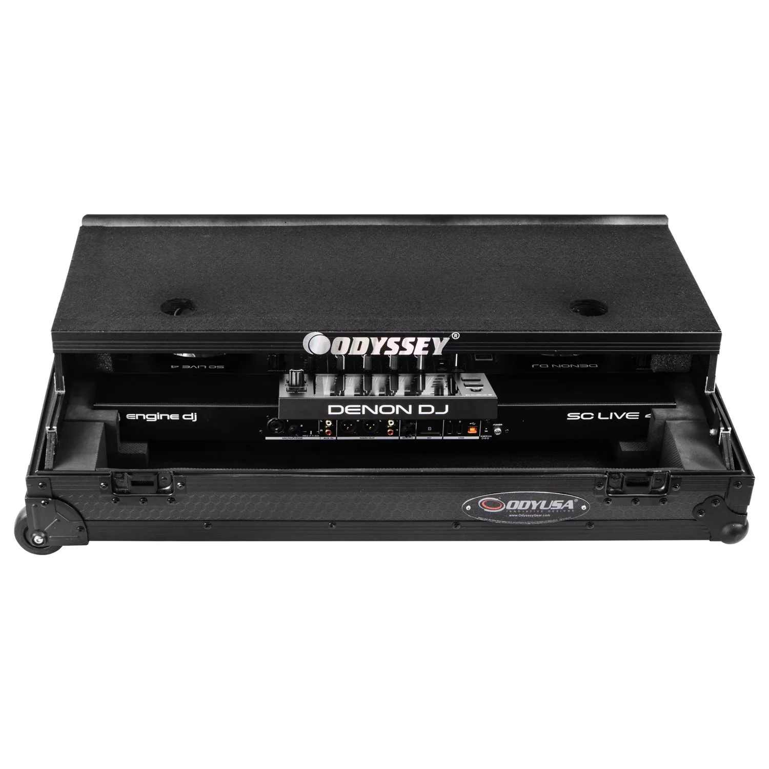odyssey-industrial-board-flight-case-denon-sc-live-4-glide image 4