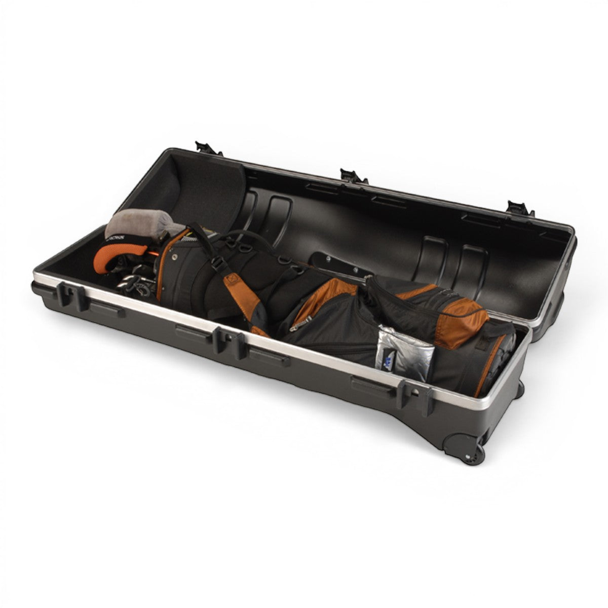 skb-deluxe-staff-ata-housse-golf-voyage-clubs-noire-vide-roulettes image 4