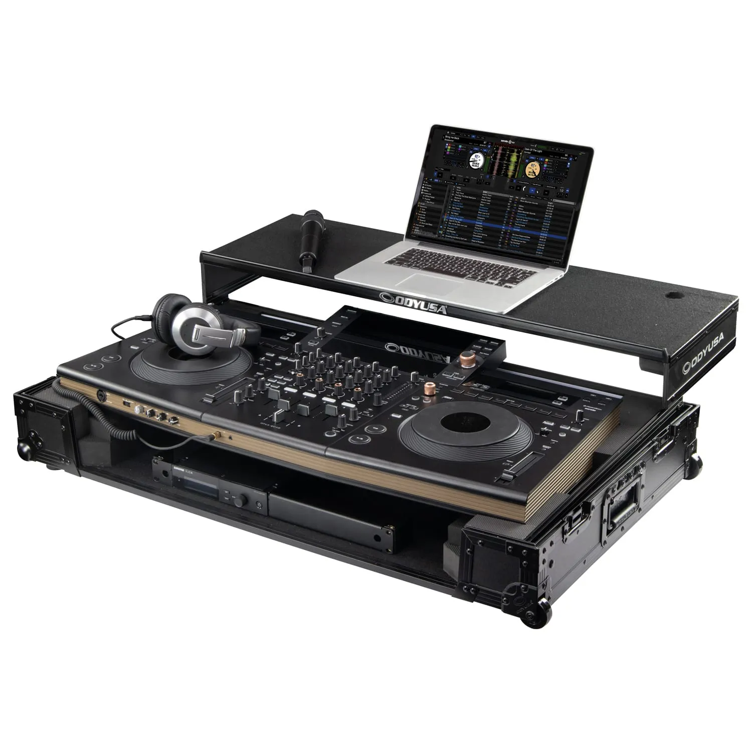 odyssey-flight-zone-opus-quad-flight-case-pioneer-plateforme-laptop-roulettes image 1