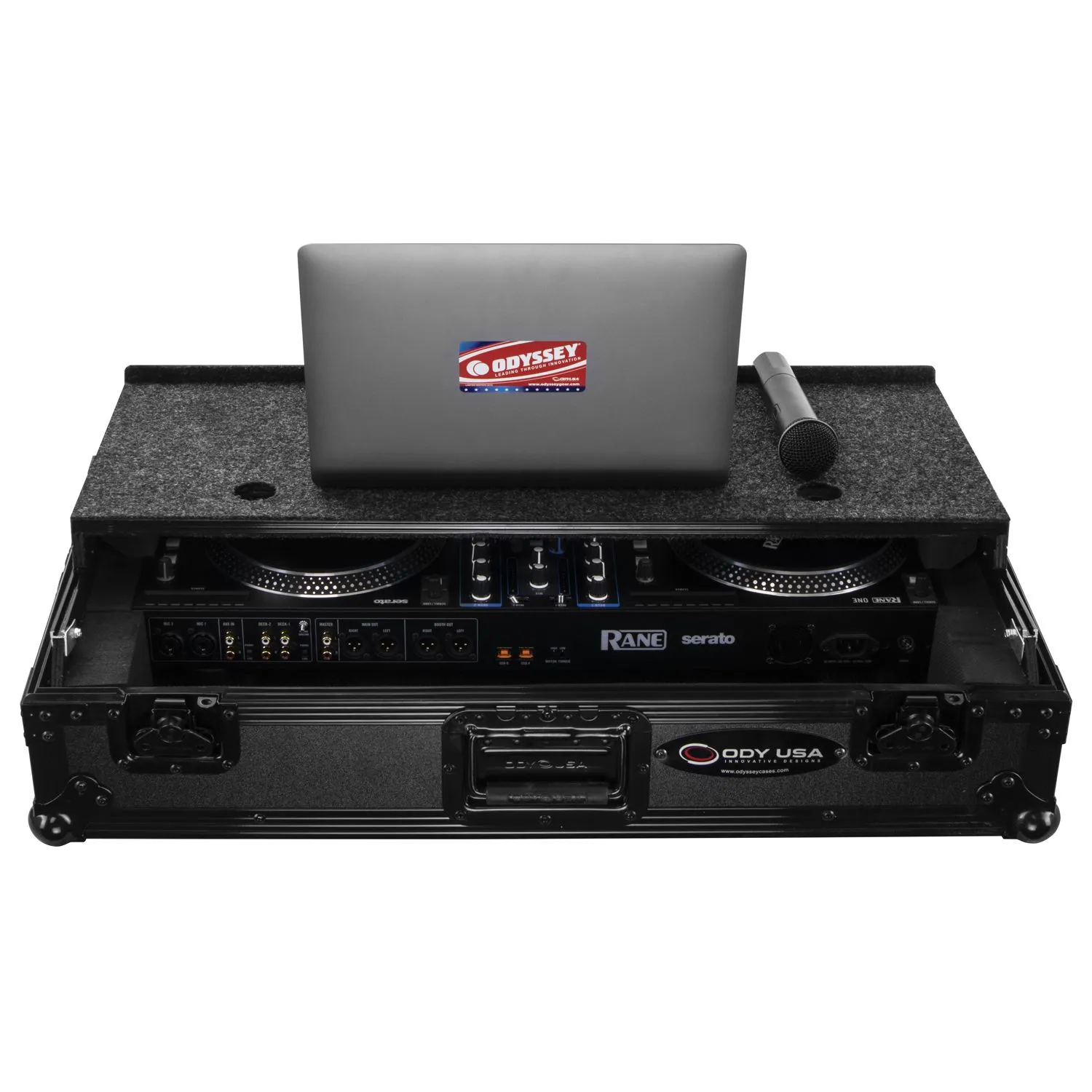 odyssey-flight-zone-fzgs-rane-one-flight-case-noir-glide image 4