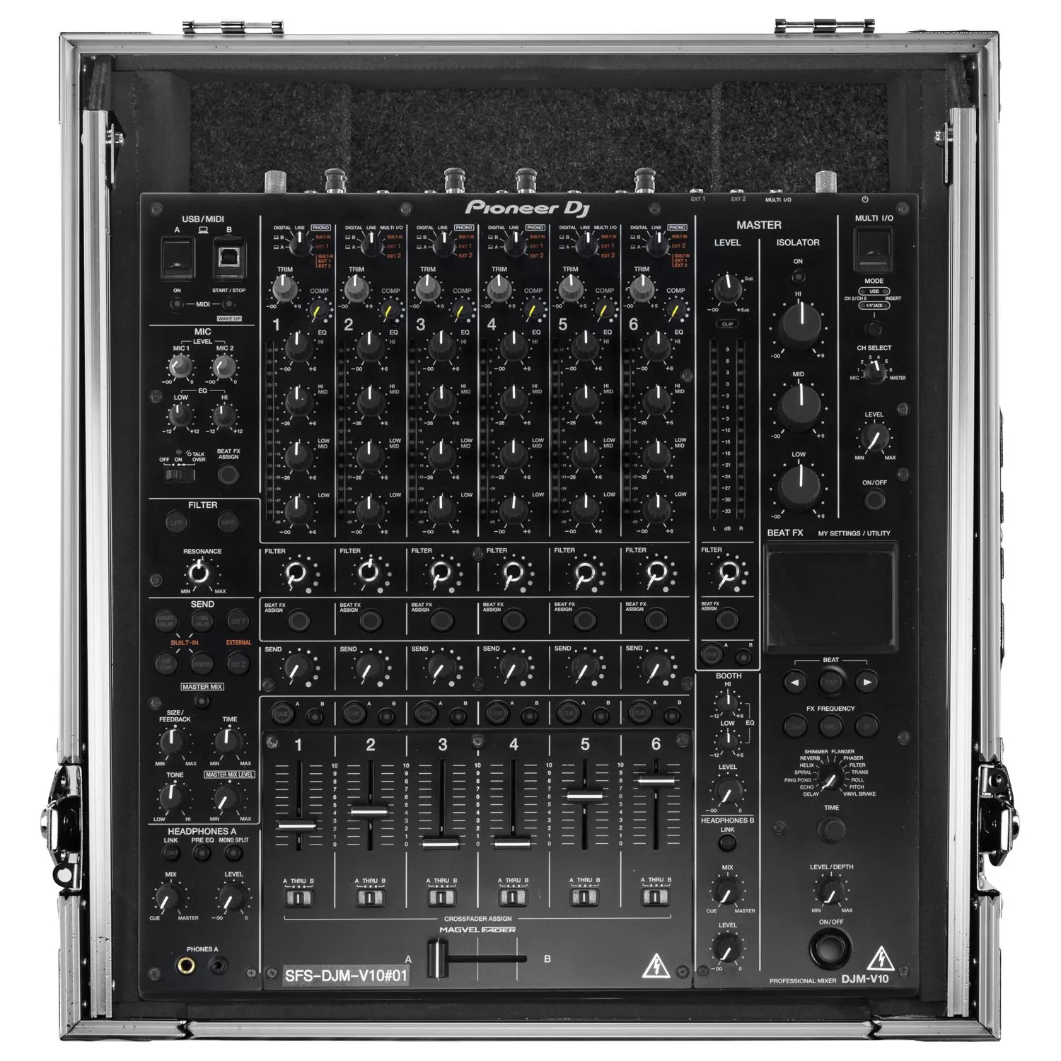 odyssey-flight-zone-fzgs-djmv10-flight-case-pioneer-djm-v10-glide image 5