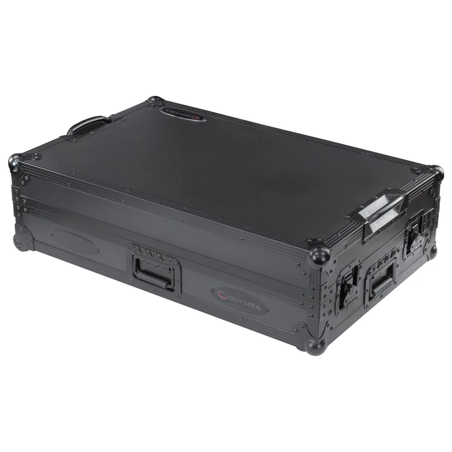 odyssey-black-label-ddj-flx10-flight-case-1u-glide-roulettes image 6