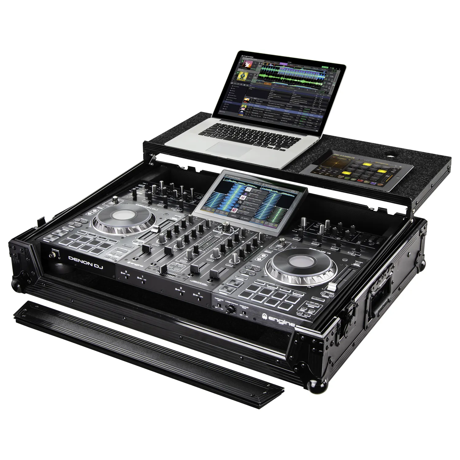 odyssey-flight-zone-prime-4-flycase-noir-glide-platform image 1