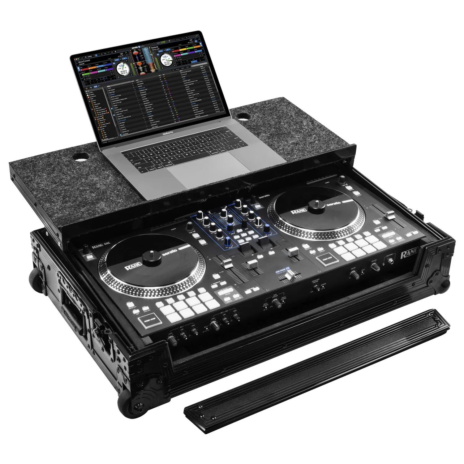 odyssey-flight-zone-flight-case-rane-one-mkii-noir-roulettes image 3