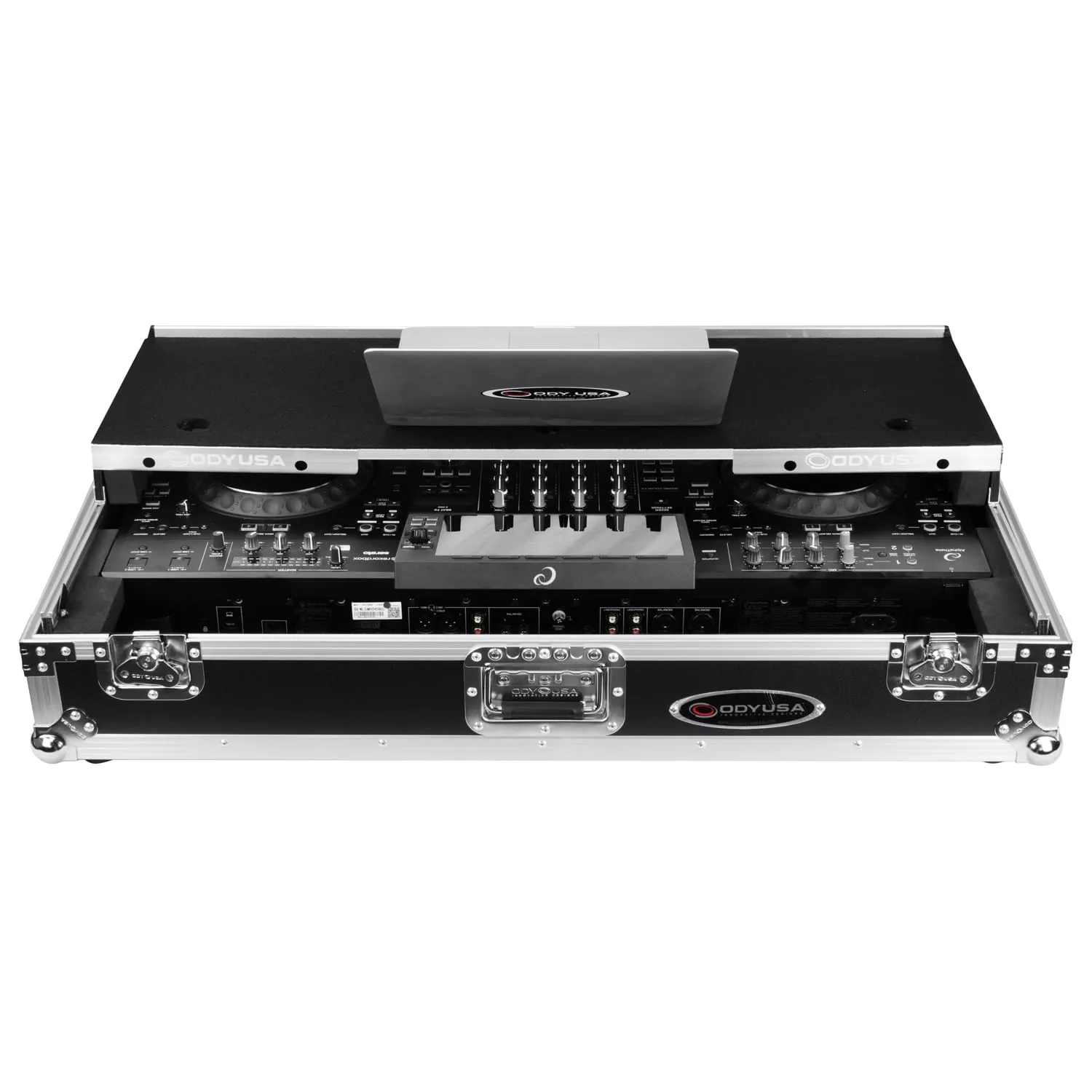 odyssey-flight-zone-flight-case-alphatheta-xdj-az-rack-1u-roulettes image 4