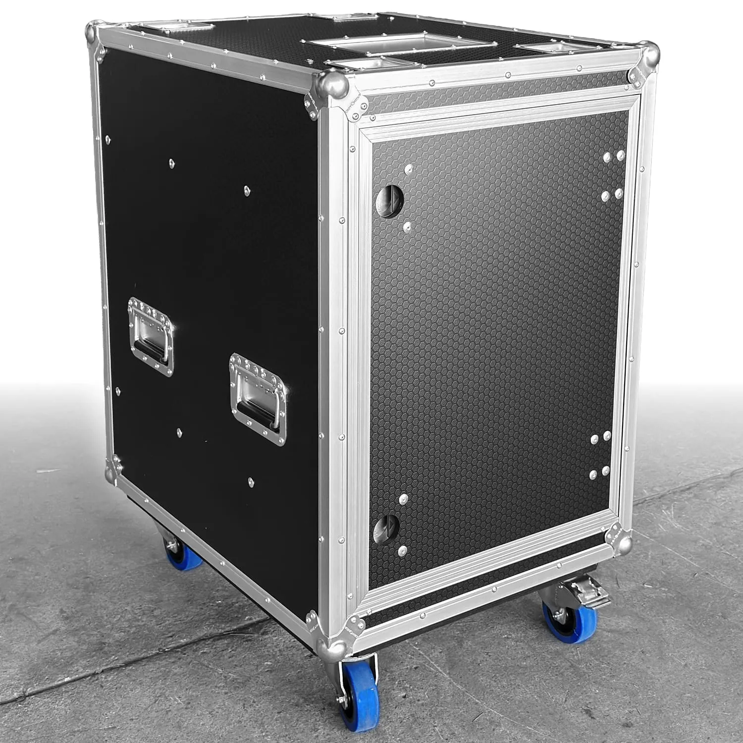 odyssey-industrial-board-slam-rack-16u-rack-amorti-roulettes image 1