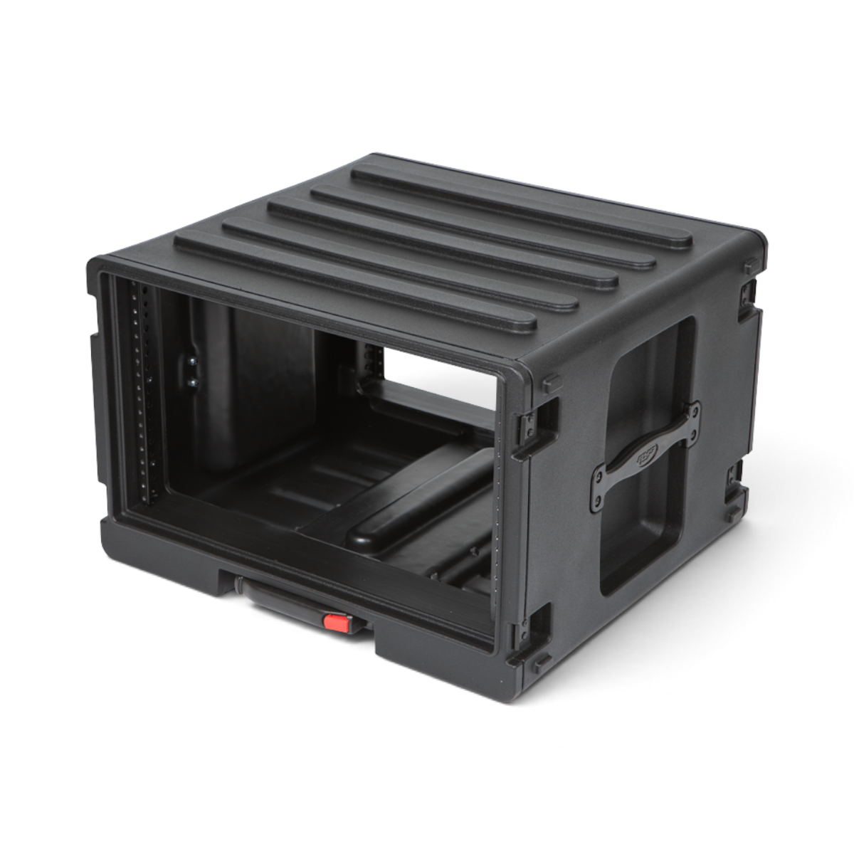 skb-rseries-rack-6u-flight-case-rack-sono-roulettes-noir image 2