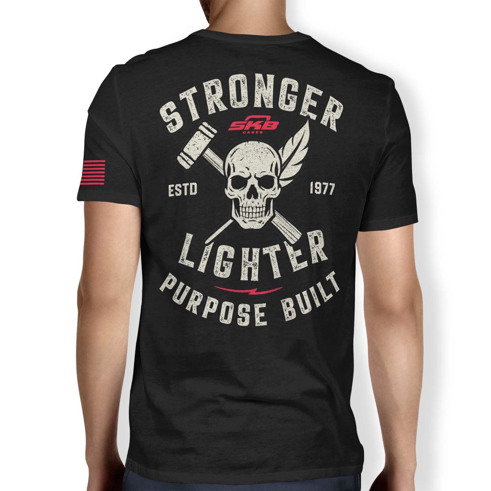 skb-cases-ub-series-stronger-lighter-t-shirt-noir-m-coton image 1