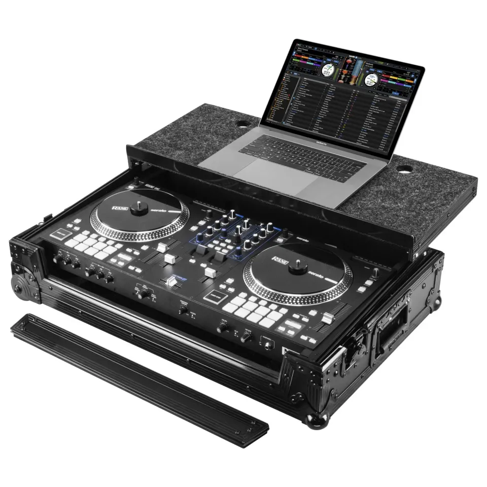 odyssey-flight-zone-flight-case-rane-one-mkii-noir-roulettes image 1