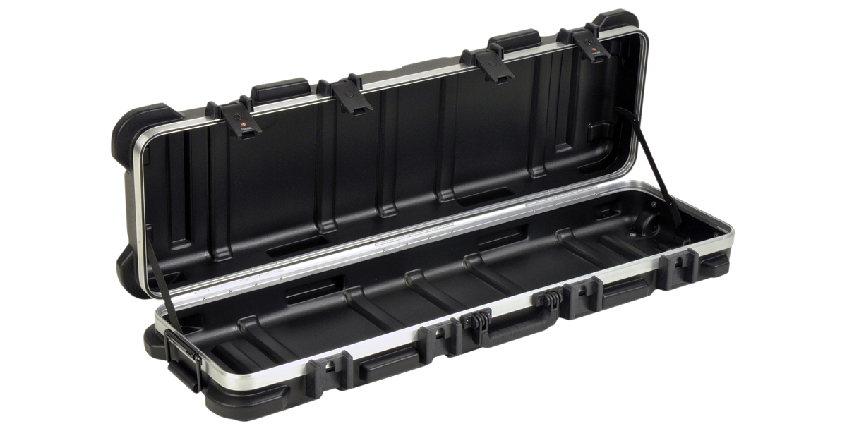 skb-vseries-4212w-valise-tanche-longue-noire-vide-roulettes image 1