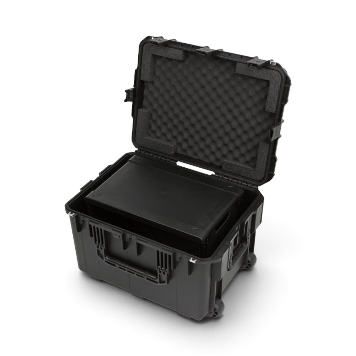 skb-fly-rack-6u-valise-rack-19-noir-tanche-roulettes image 5