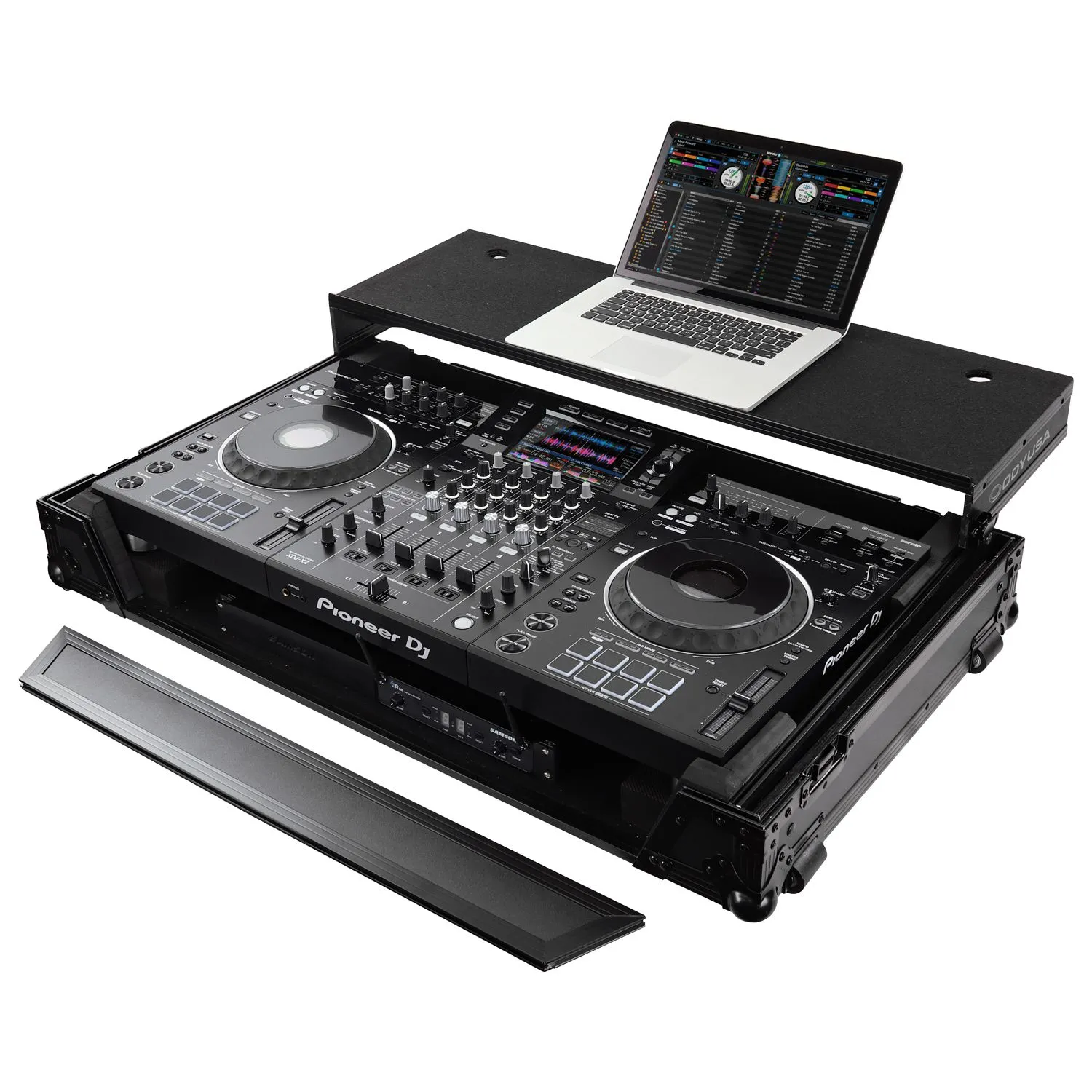 odyssey-black-label-pioneer-xdj-xz-flight-case-1u-roulettes image 1