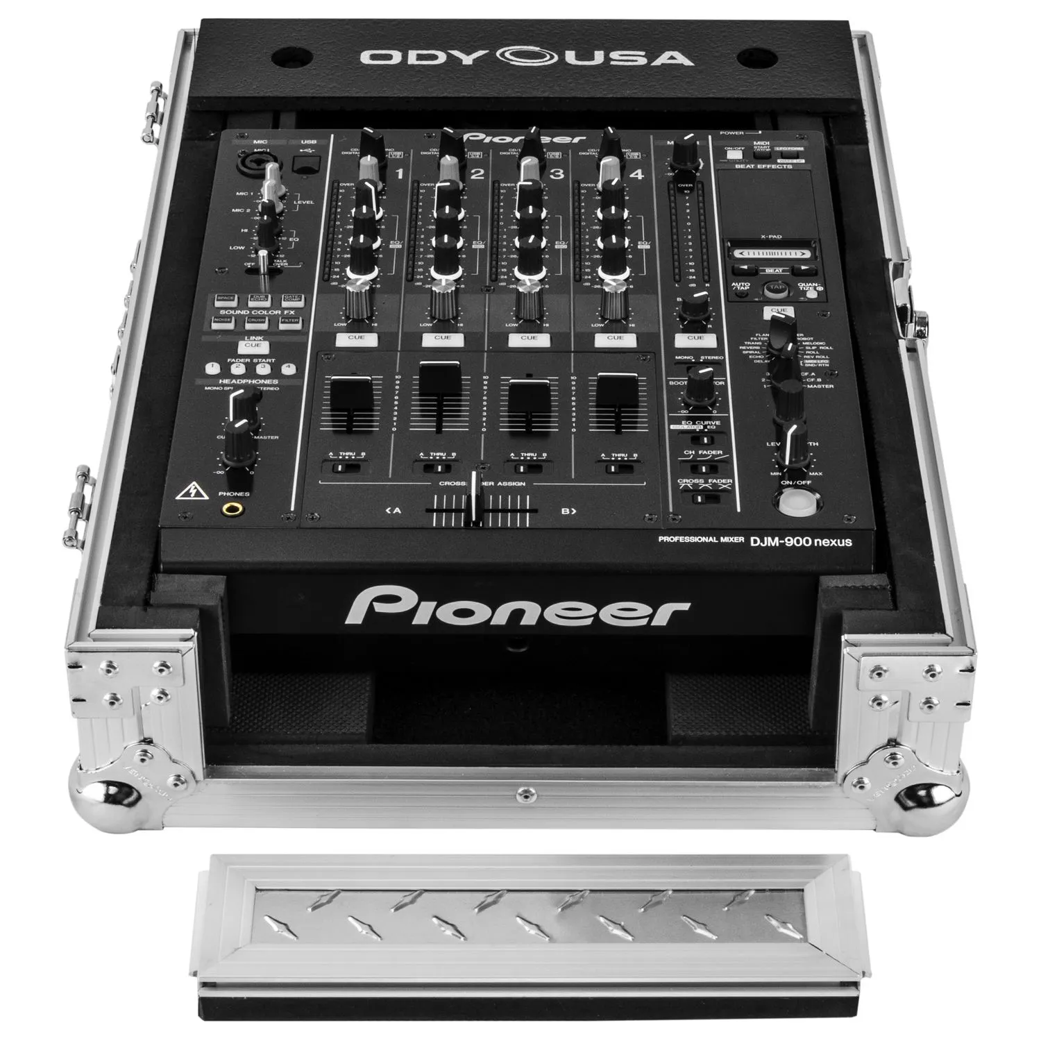 odyssey-flight-zone-fz12mixxddia-flight-case-mixeur-12-argent image 2