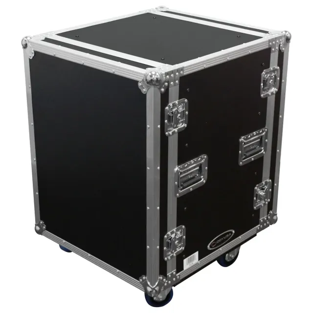 odyssey-flight-zone-rack-amorti-14u-flight-case-roulettes image 1