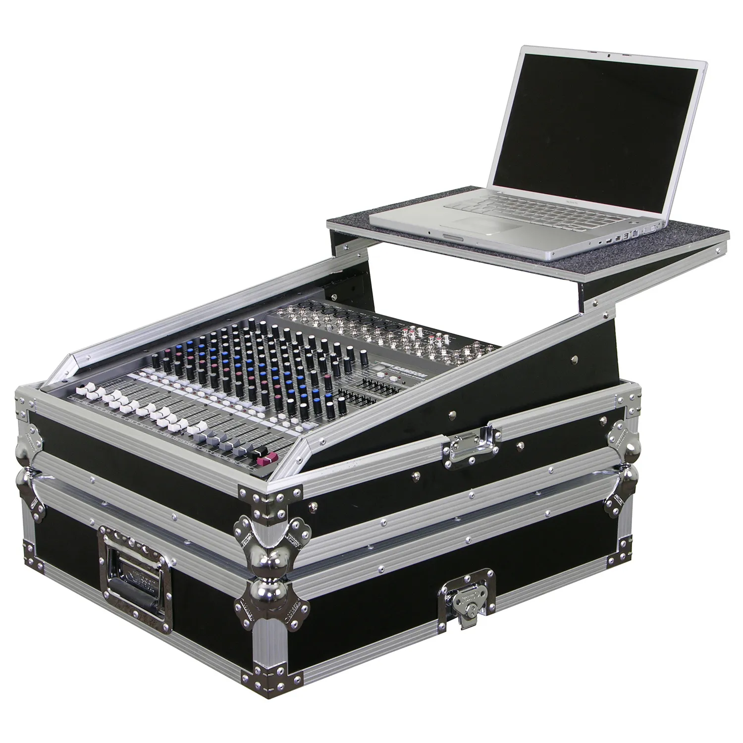 odyssey-flight-zone-fzgsmx1912-flight-case-mixeur-12u-avec-glide image 1