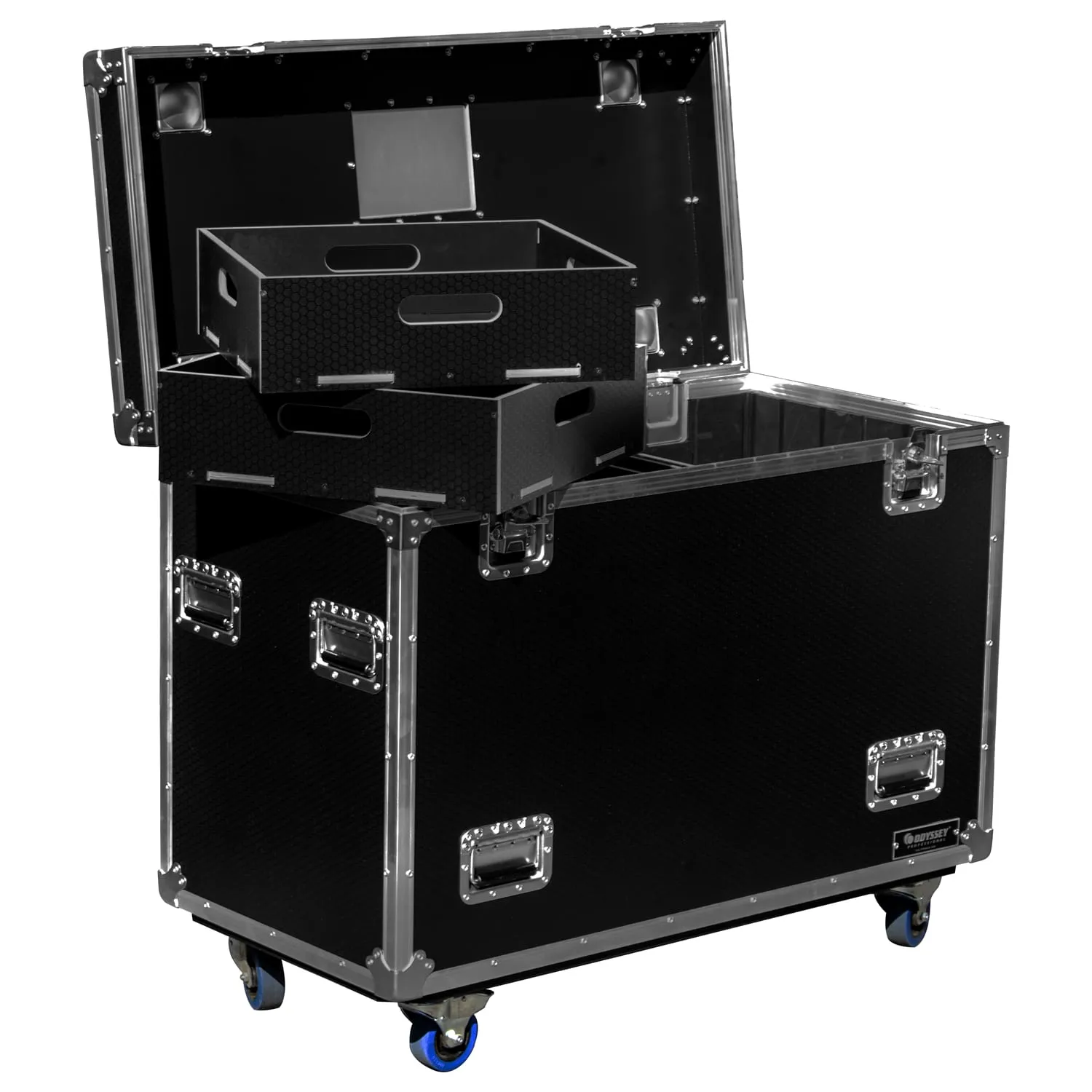odyssey-industrial-board-malle-tourn-e-45-noire-hexa-roulettes image 1