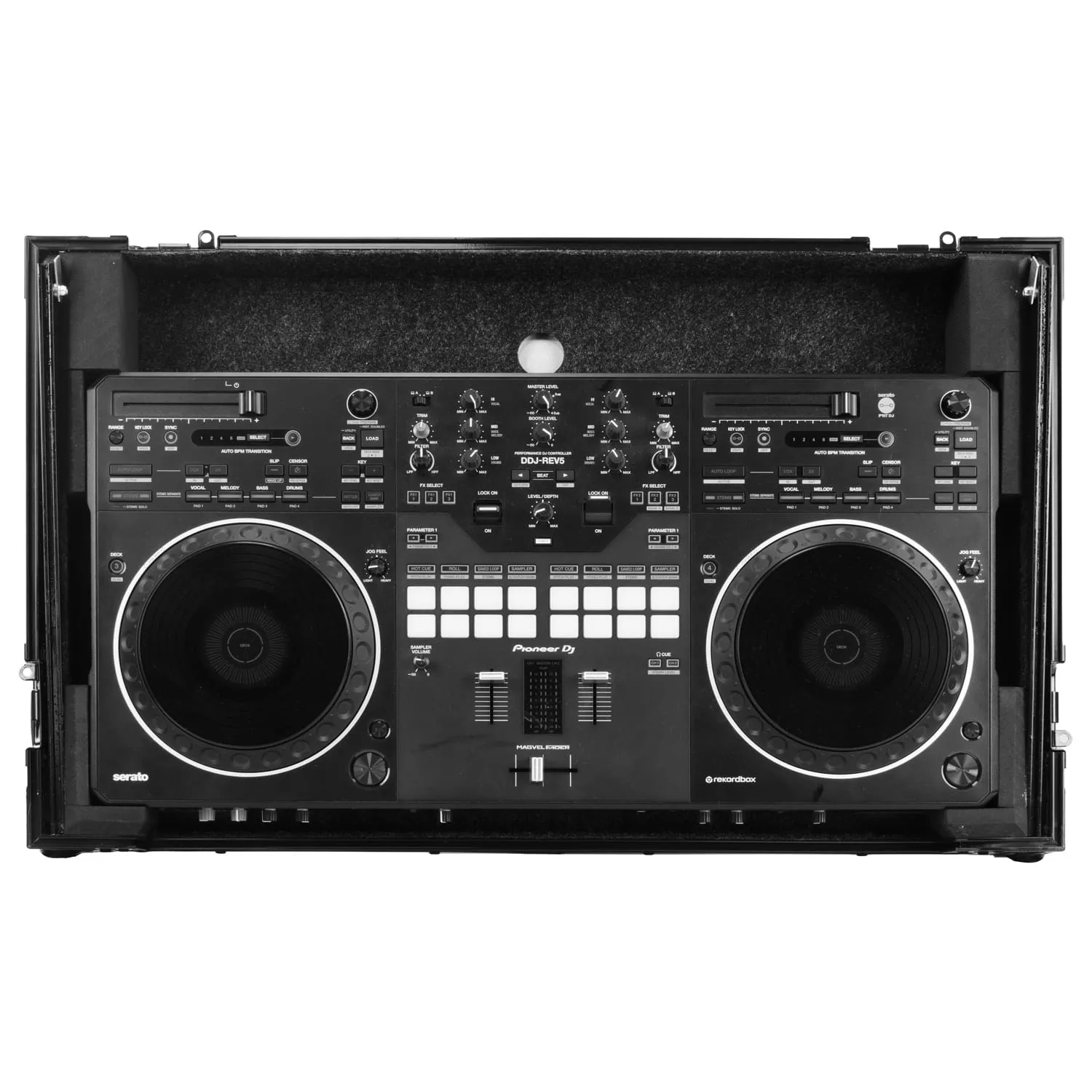 odyssey-flight-zone-ddj-rev5-flight-case-dj-noir-roulettes image 4