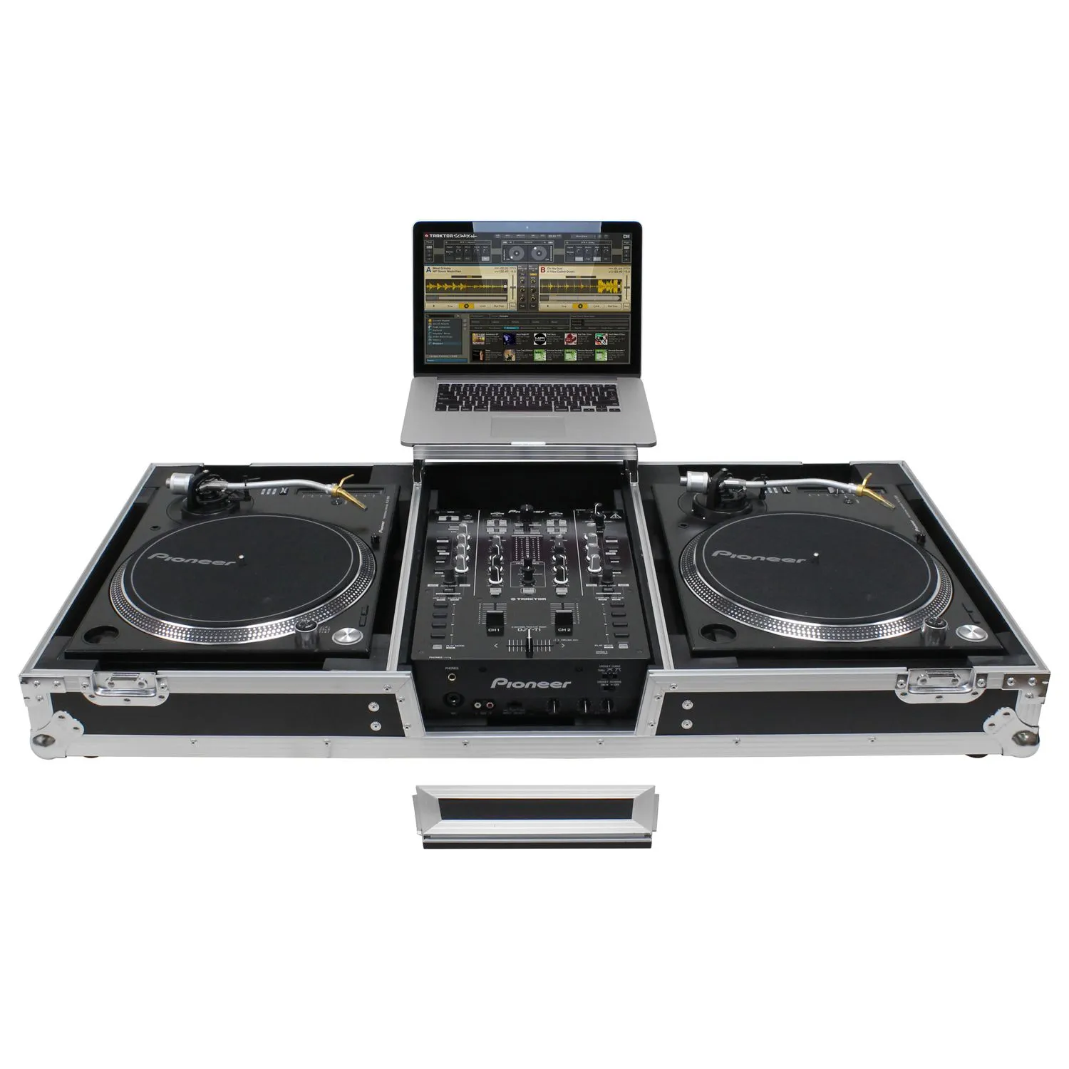 odyssey-flight-zone-fzgslbm10wr-flight-case-dj-10-pouces-roulettes image 2