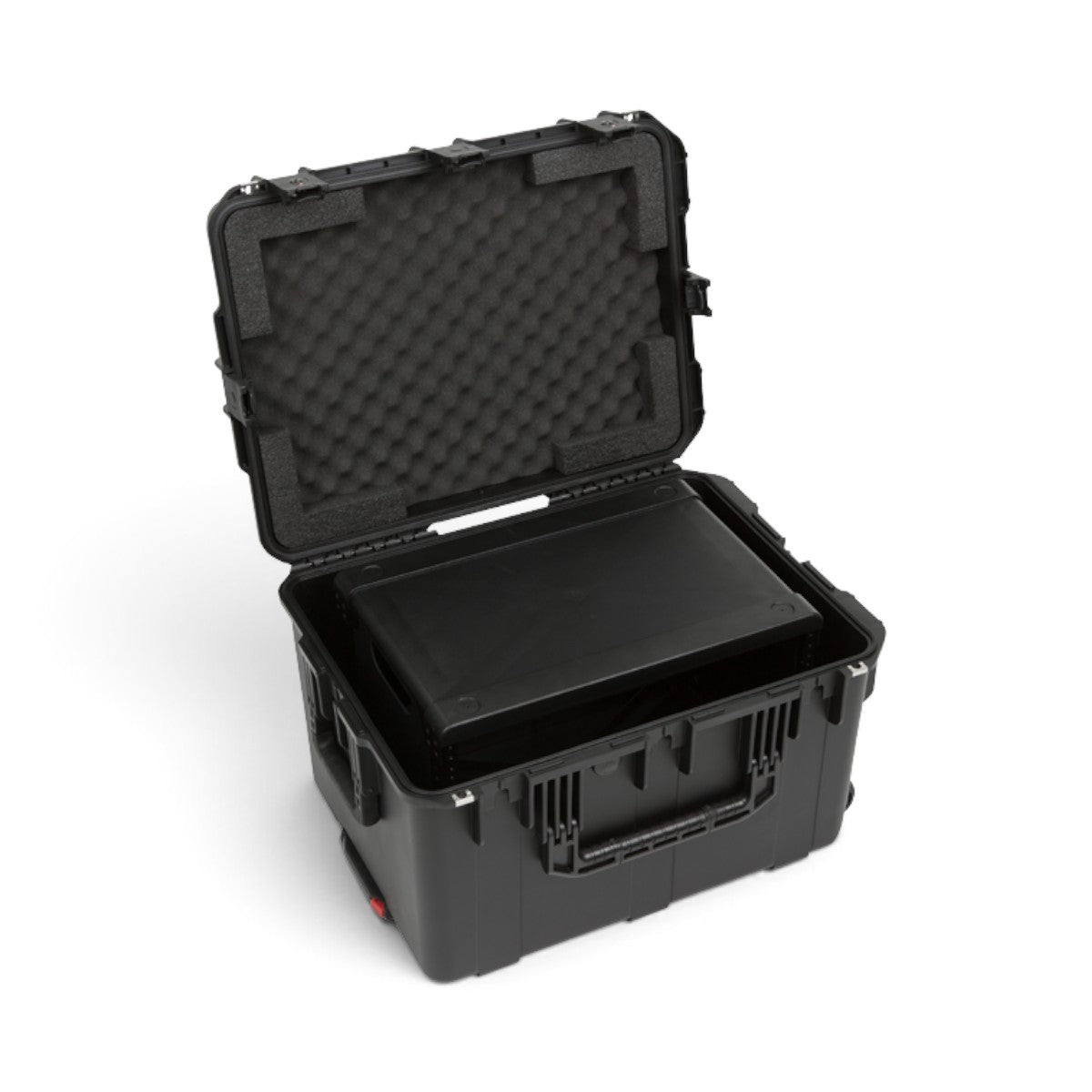 skb-fly-rack-6u-valise-rack-19-noir-tanche-roulettes image 7