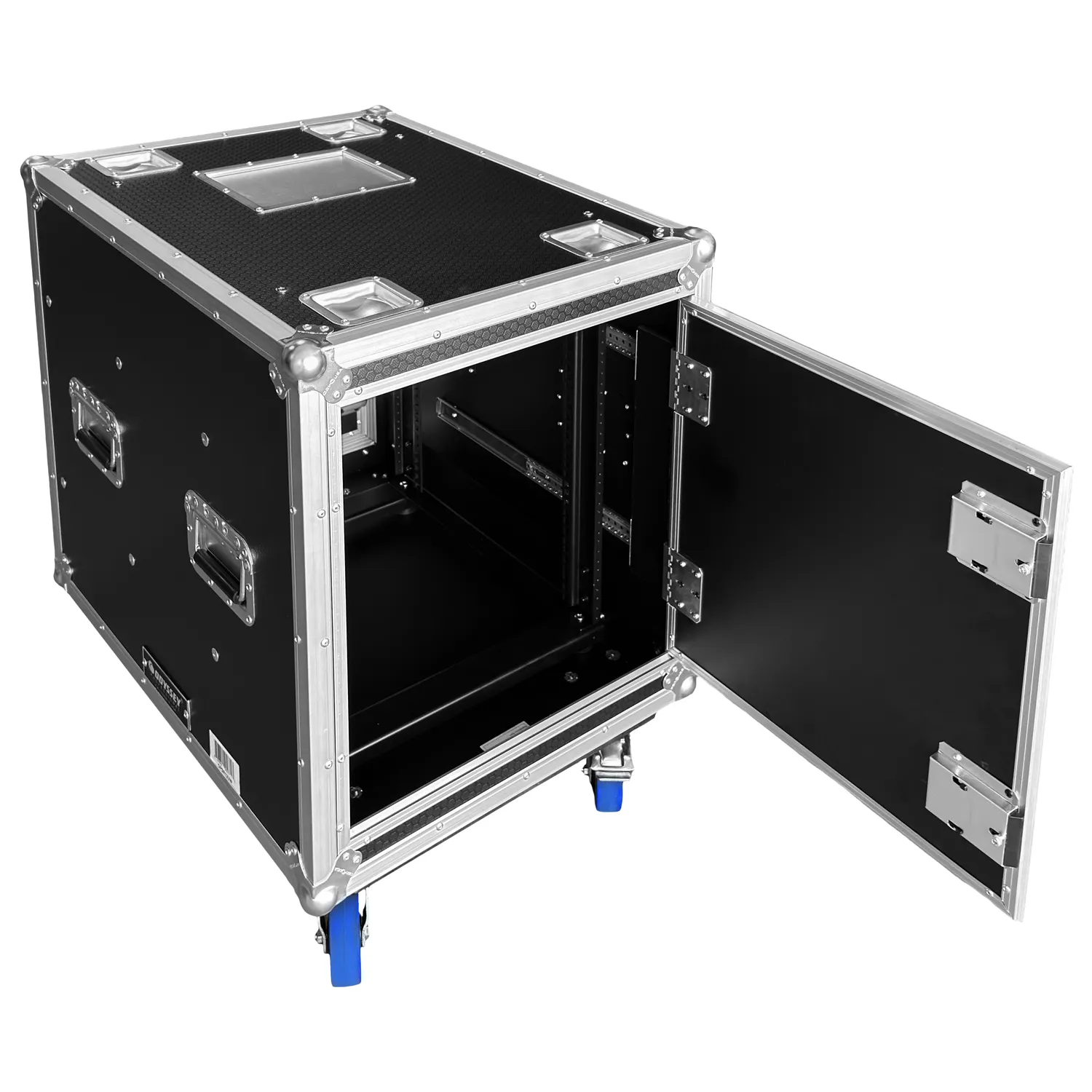 odyssey-industrial-board-rack-slam-12u-roulettes-noir image 2