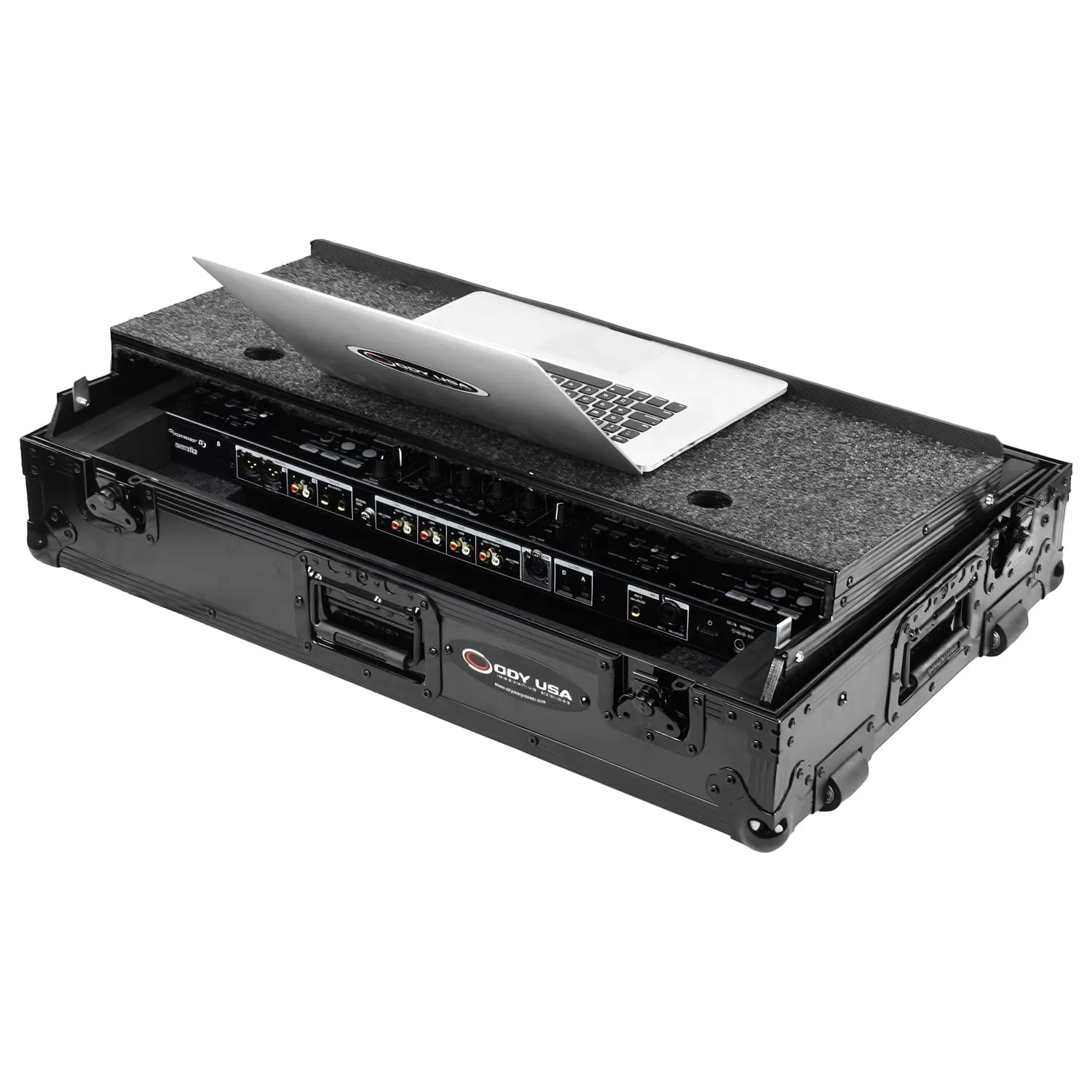 odyssey-flight-zone-flight-case-ddj-flx10-roulettes-laptop image 5