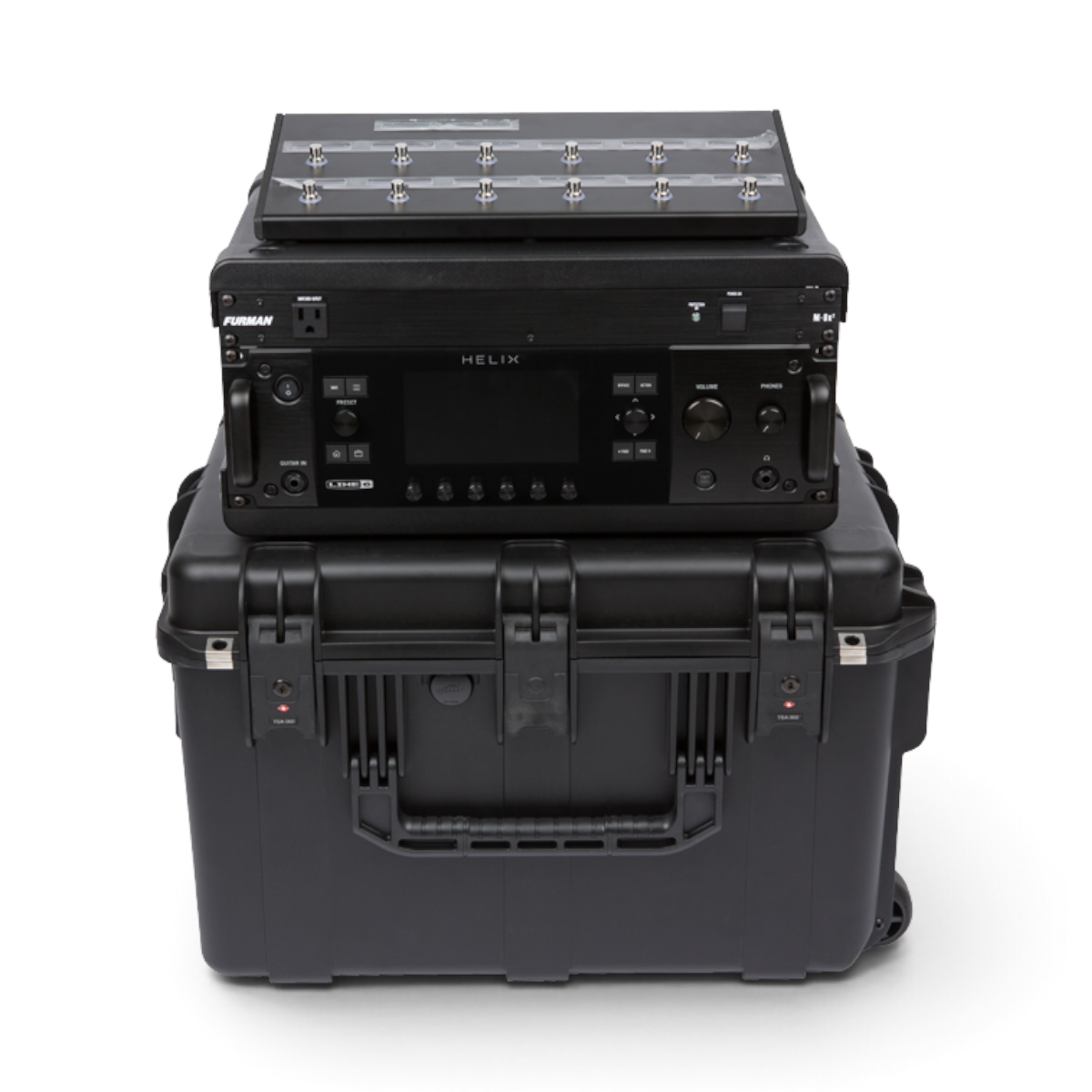 skb-fly-rack-flight-case-guitare-4u-kemper-helix-noir image 4