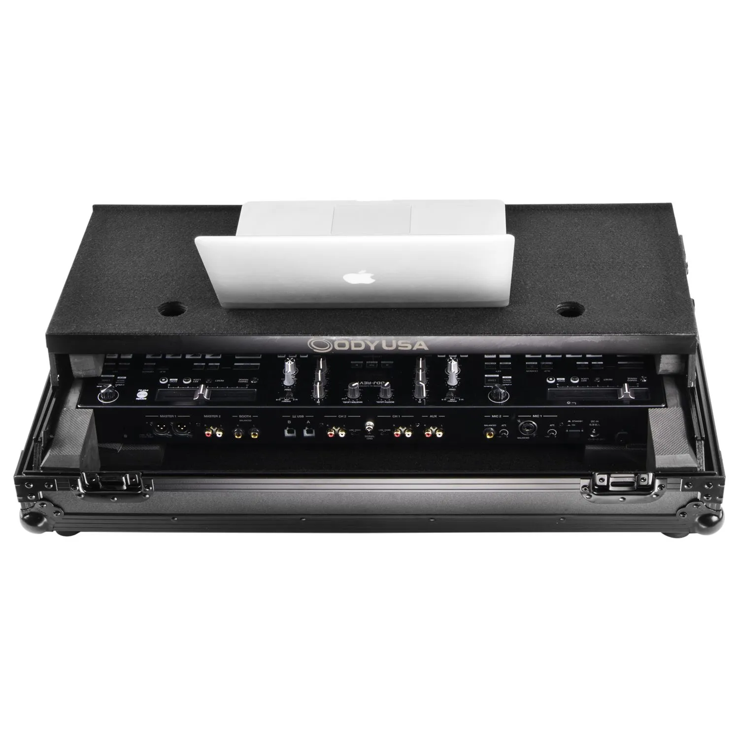 odyssey-flight-zone-flight-case-glide-ddj-rev7-roulettes-noir image 3