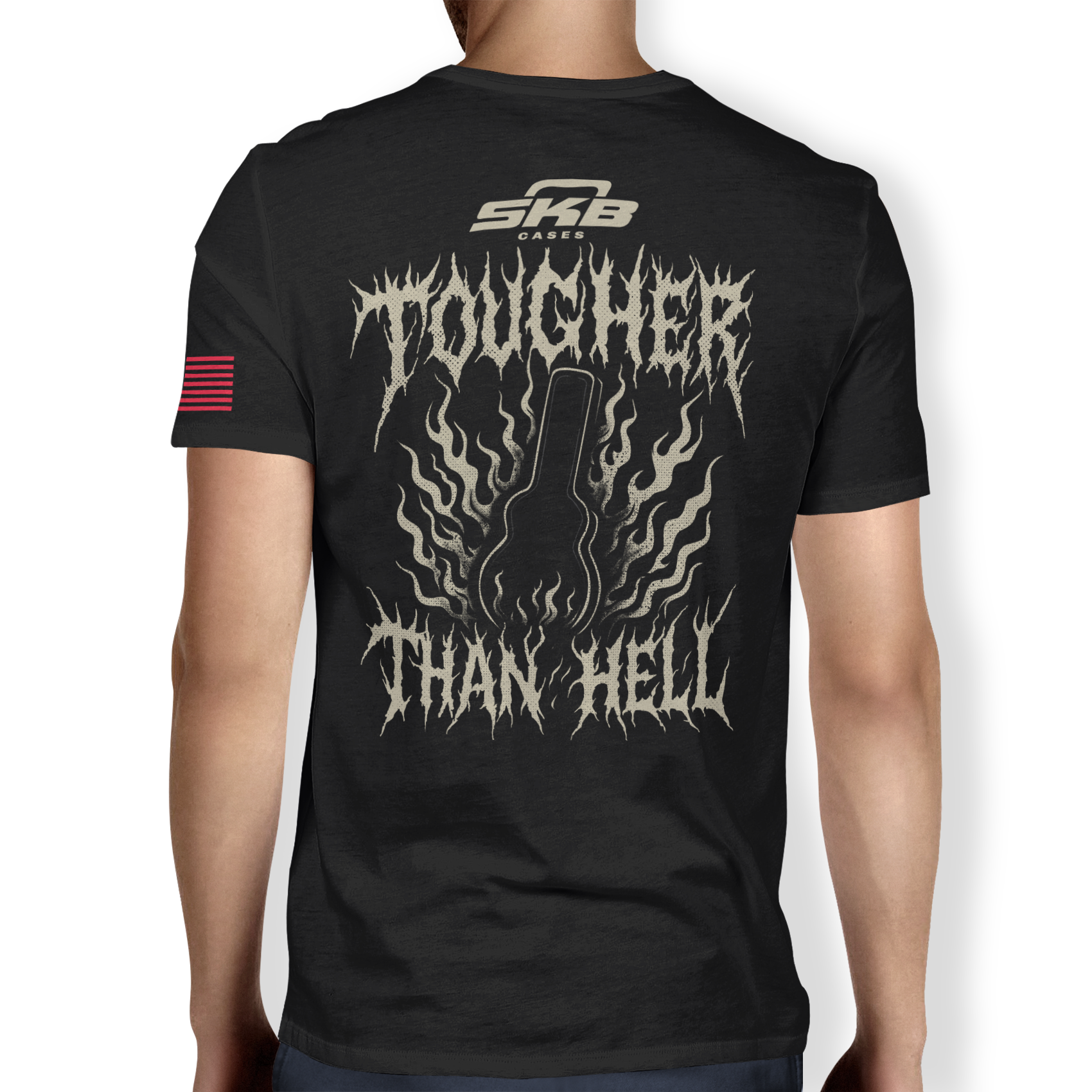 skb-ub-t-shirt-tougher-than-hell-coton-noir image 1