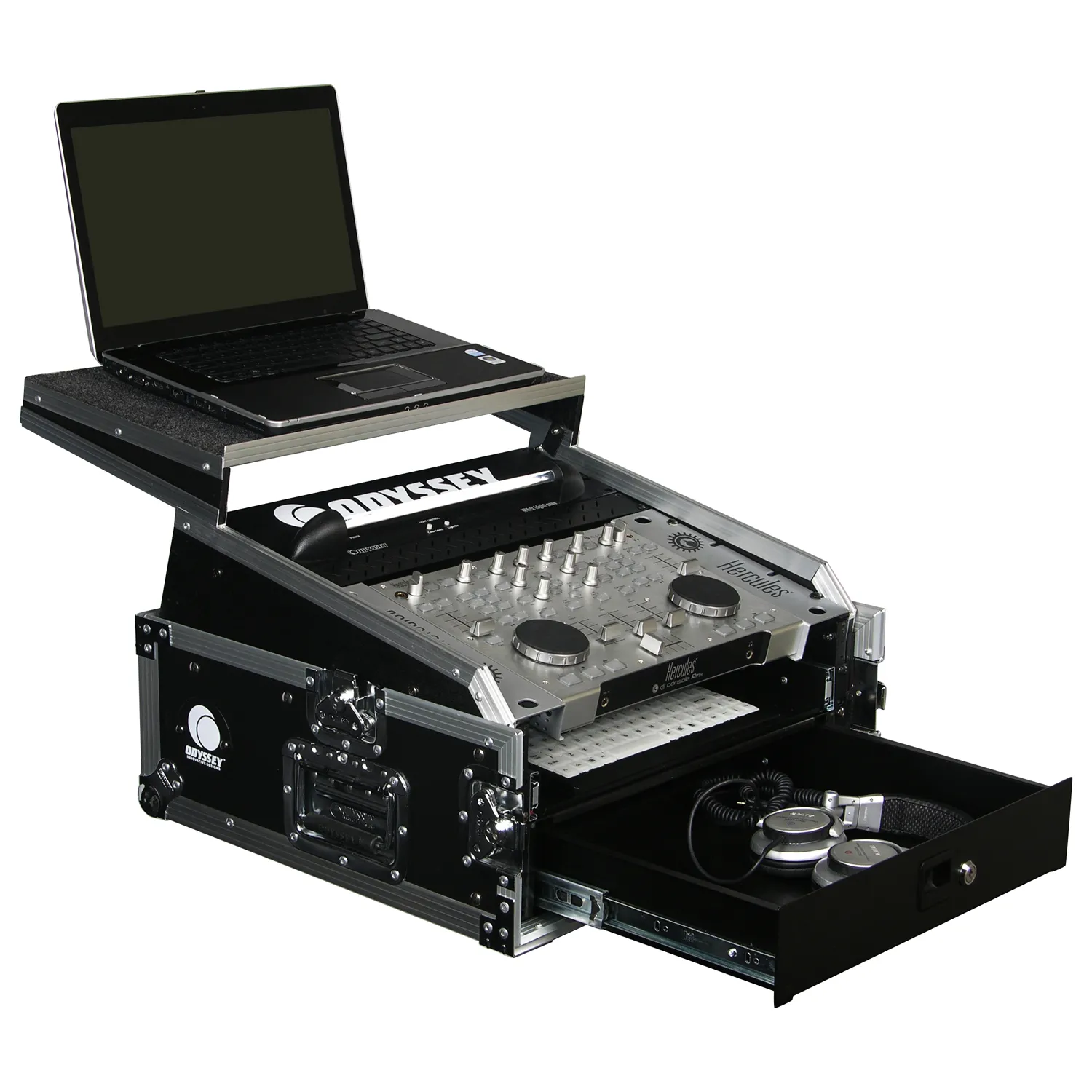 odyssey-flight-zone-10u-2u-rack-pro-combo-glide image 2