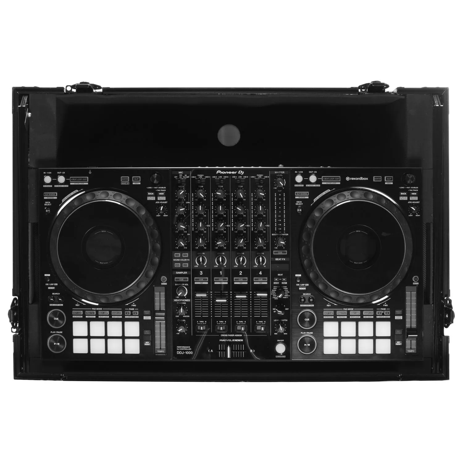 odyssey-industrial-board-ddj-1000-flight-case-glide-2u image 5