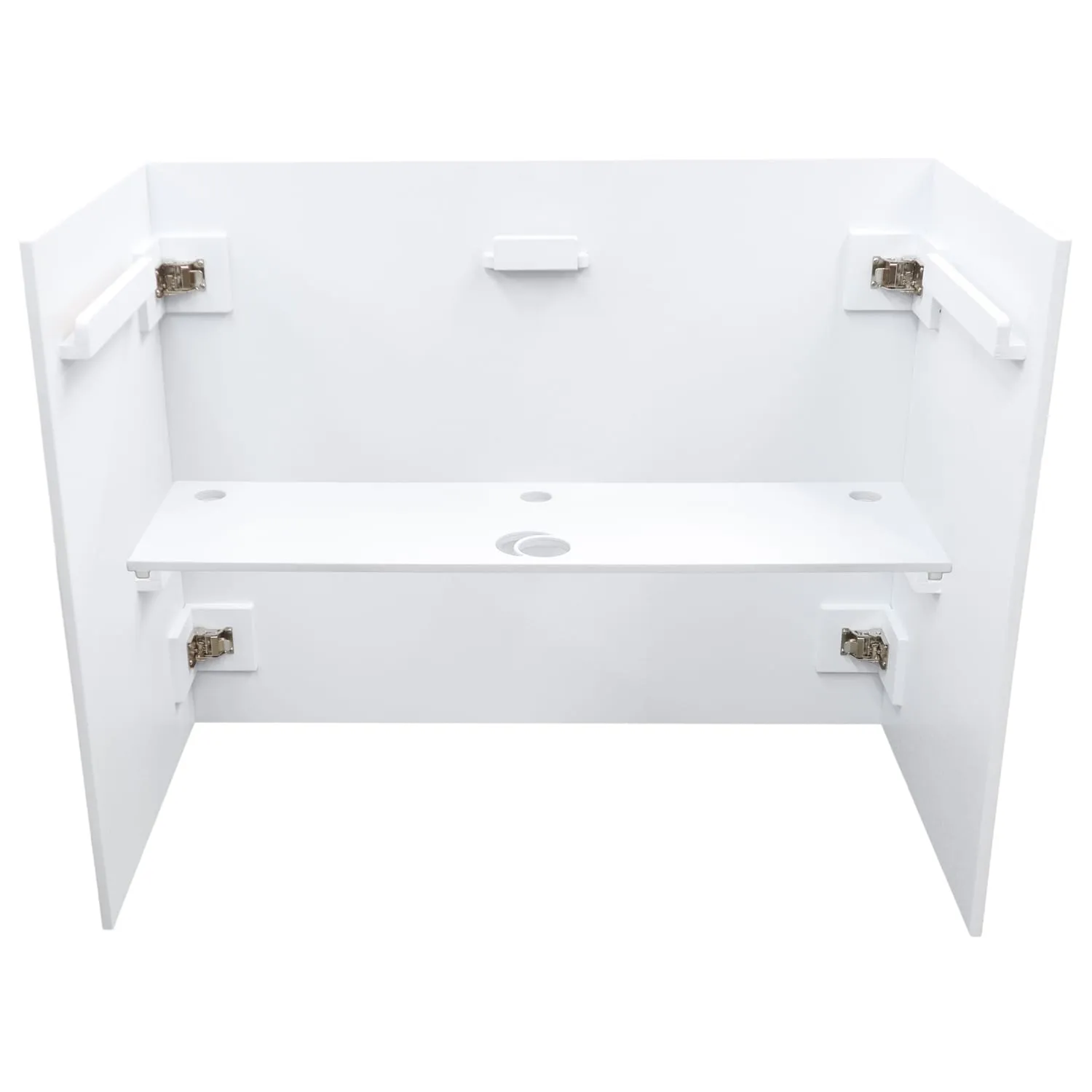 odyssey-flight-zone-stand-dj-booth-fa-ade-blanc-pliable image 3