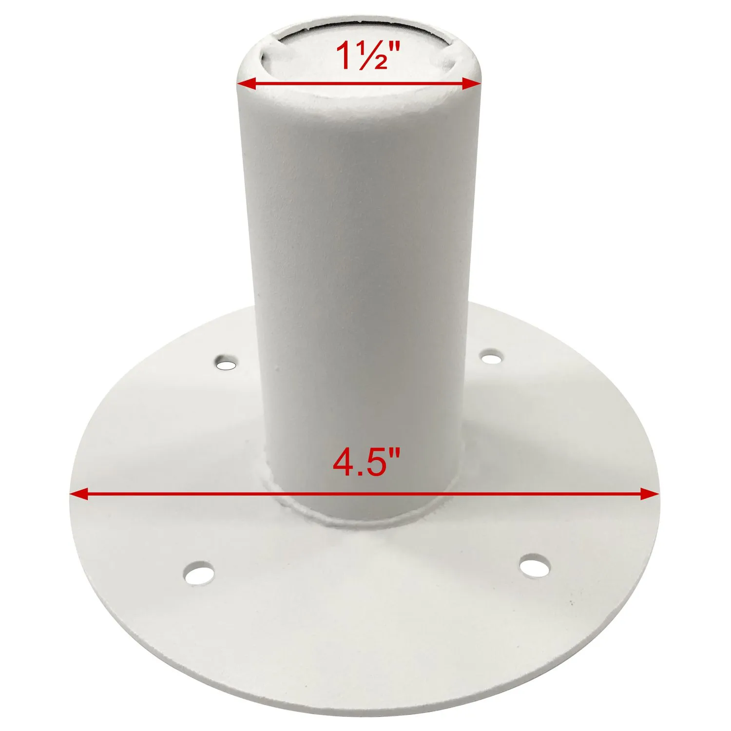 odyssey-l-evation-latsa2wht-adaptateur-pied-enceinte-blanc image 2
