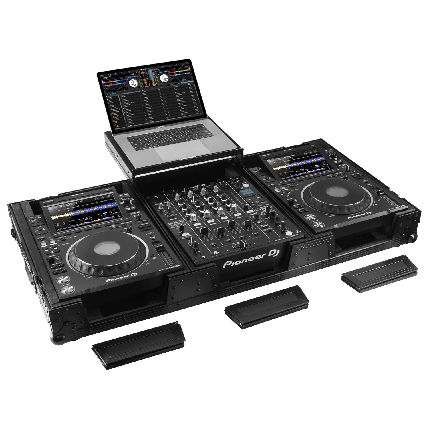 odyssey-flight-zone-coffret-dj-12-noir-extra-profond-cdj-3000 image 3