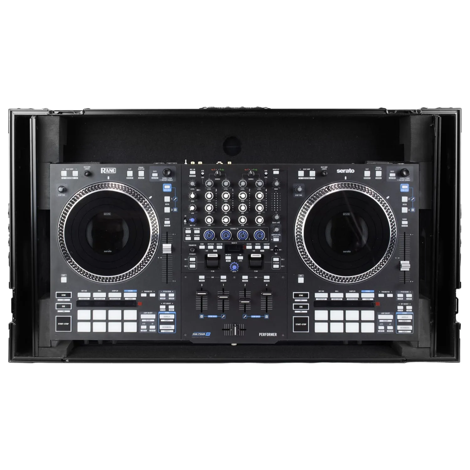 odyssey-black-label-rane-performer-flight-case-1u-roulettes image 5