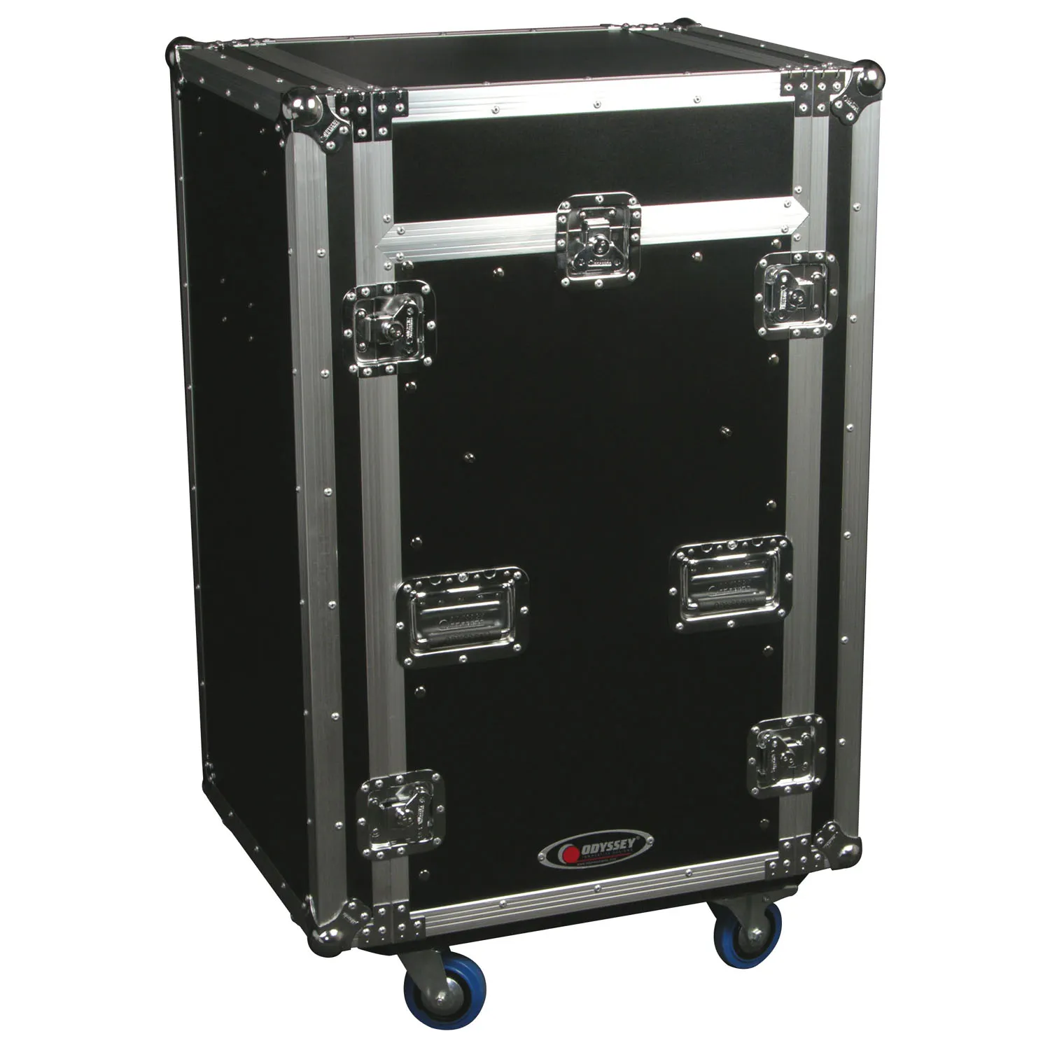 odyssey-flight-zone-rack-combo-27u-flight-case-glide-roulettes image 8