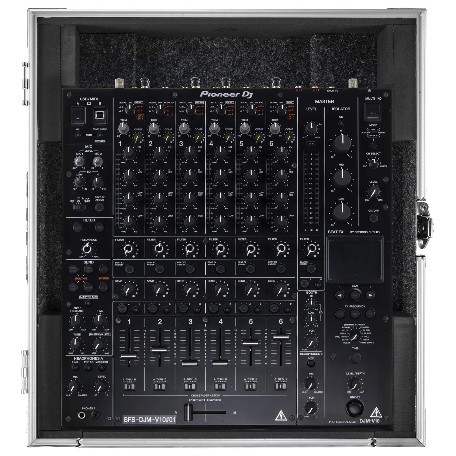odyssey-flight-zone-fzdjmv10-flight-case-pioneer-djm-v10 image 5