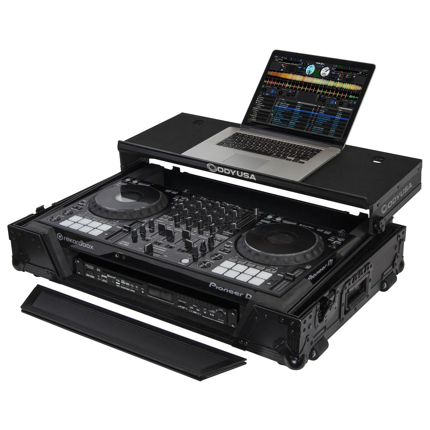 odyssey-flight-zone-pioneer-ddj-1000-flight-case-1u-glide image 1