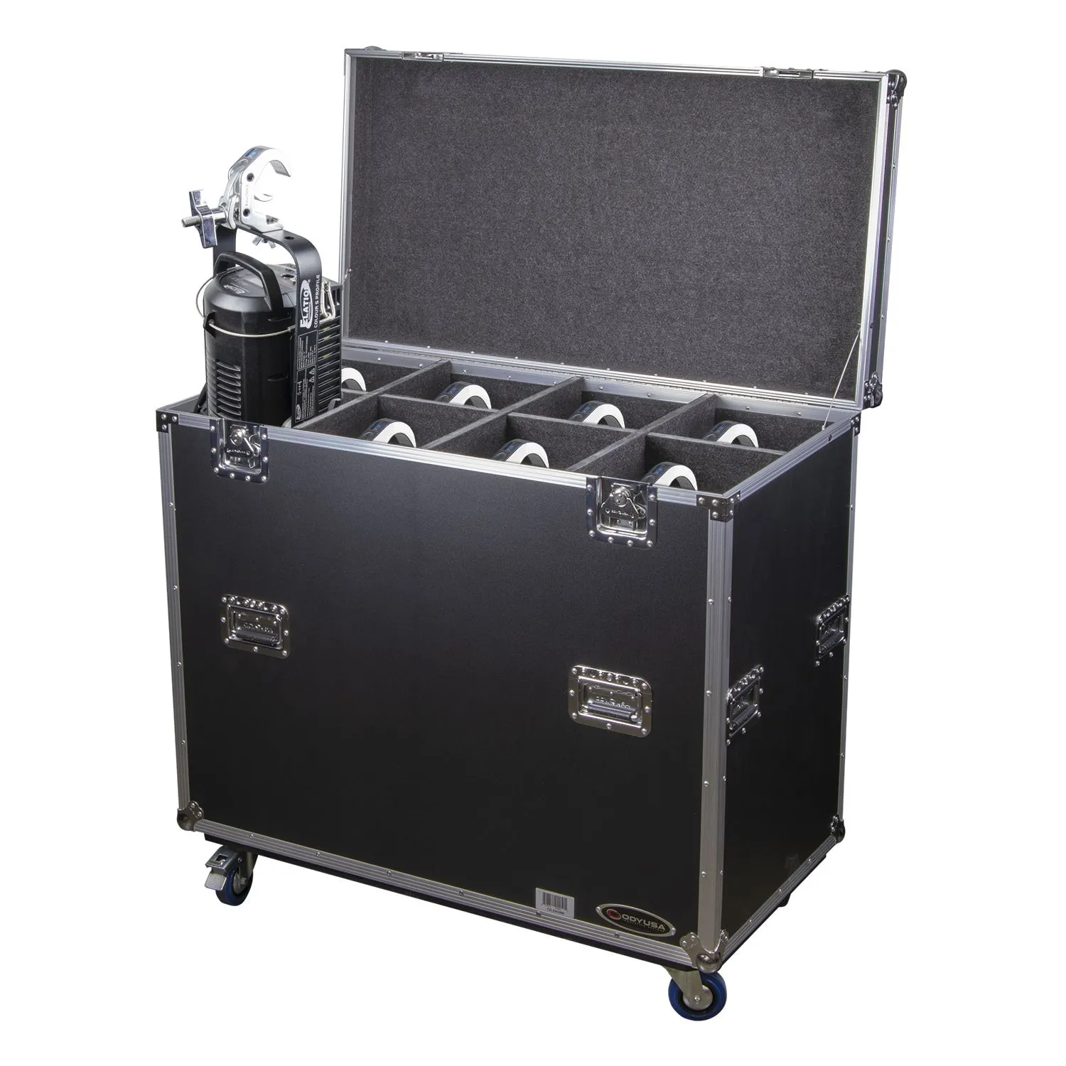 odyssey-flight-zone-fzleko8w-flight-case-clairage-8-leko image 1