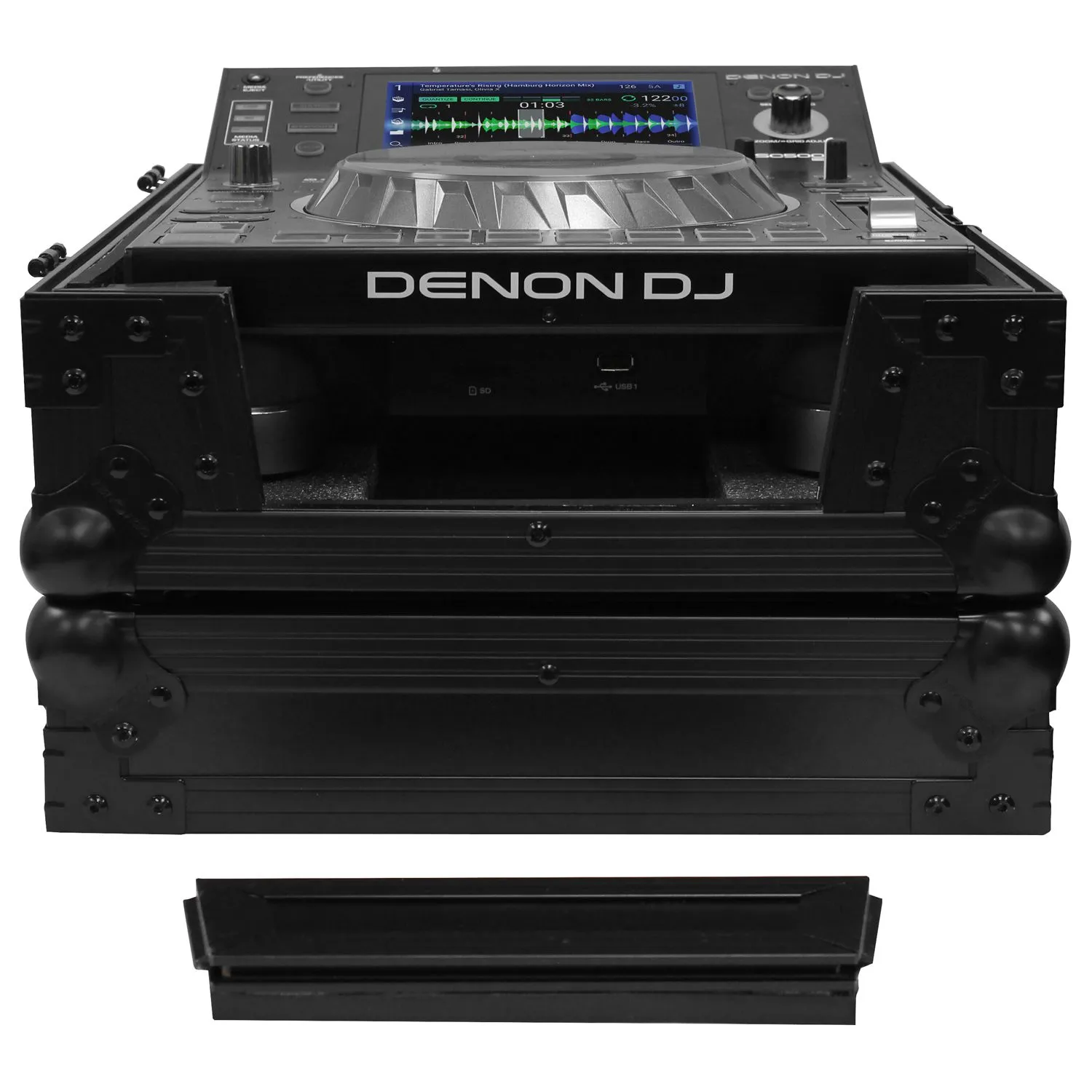 odyssey-black-label-flight-case-lecteur-cd-grand-format-noir image 2