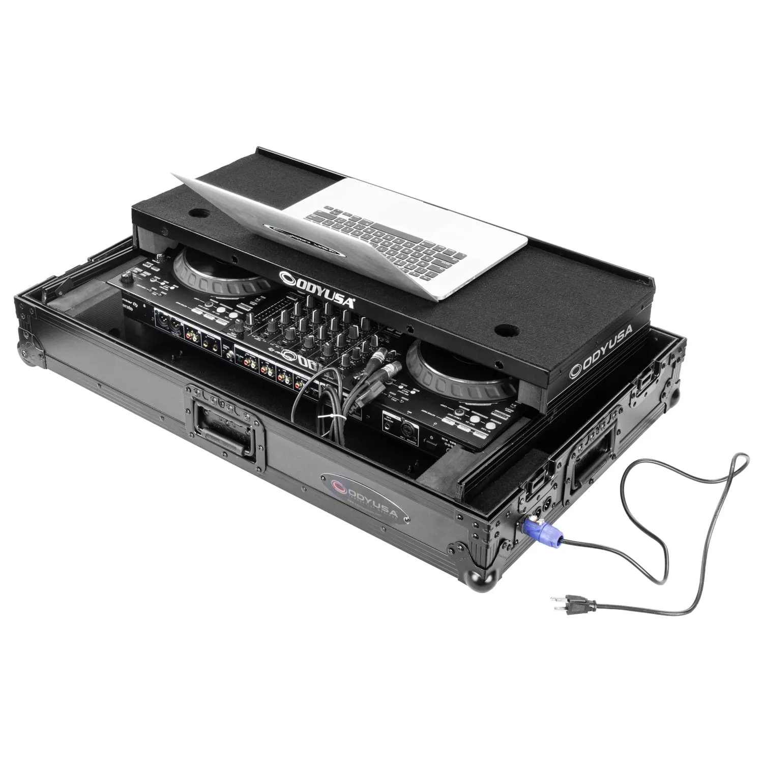 odyssey-flight-zone-flight-case-ddj-flx10-c-bl-xlr-roulettes image 5