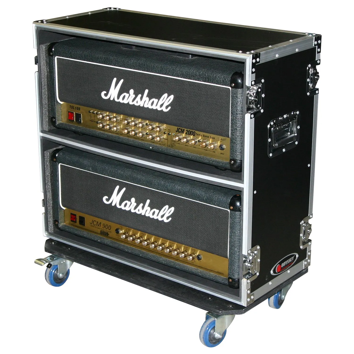 odyssey-flight-zone-dual-flight-case-ampli-2-t-tes-guitare image 1
