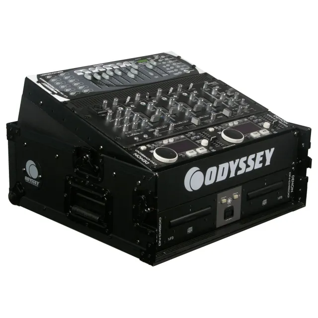 odyssey-black-label-rack-combo-10u-2u-flight-case-noir image 1