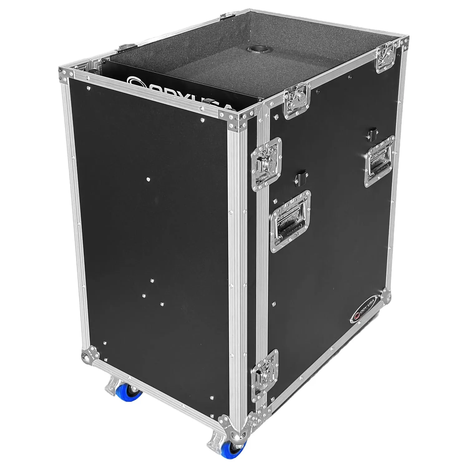 odyssey-flight-zone-rack-combo-16u-table-lat-rale-roulettes image 8