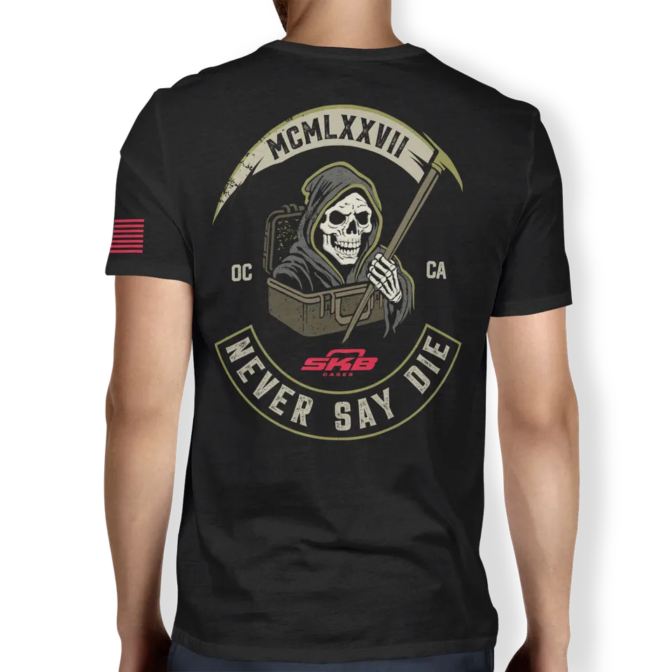 skb-ub-series-never-say-die-t-shirt-noir-coton image 1